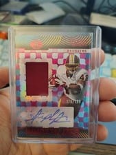 2024 Panini Illusions Immortalized Jersey Autographs Stephen Davis #28 card