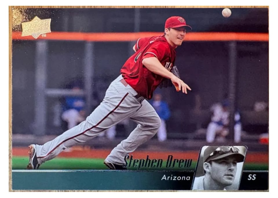 2010 Upper Deck Stephen Drew #55 card