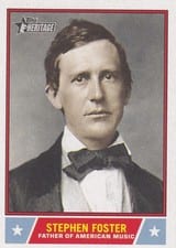 2025 Topps Heritage Notable Americans Stephen Foster #NS-58 card