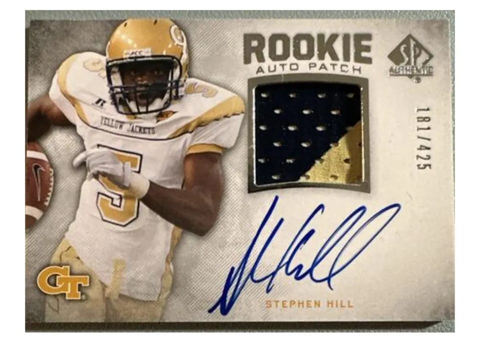 2012 SP Authentic Stephen Hill #280 card