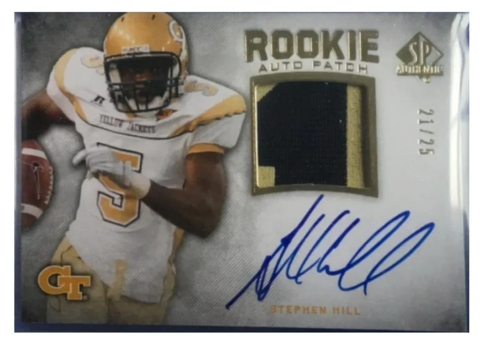 2012 SP Authentic Stephen Hill #280 card
