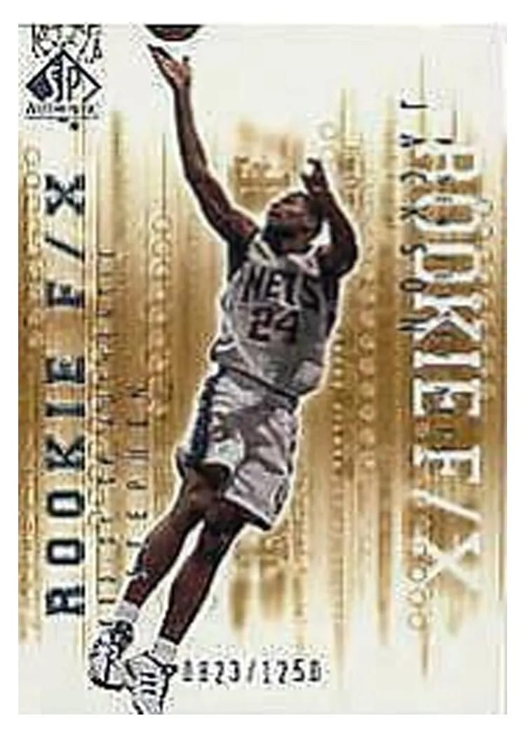 2000 SP Authentic Stephen Jackson #128 card
