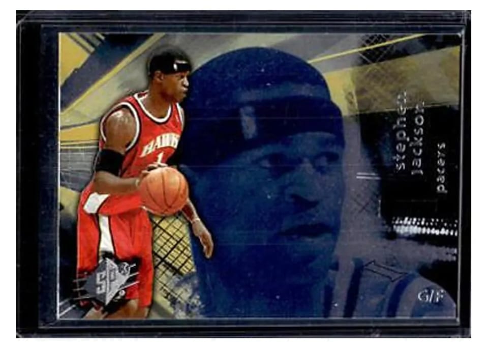 2004 Spx Stephen Jackson #33 card
