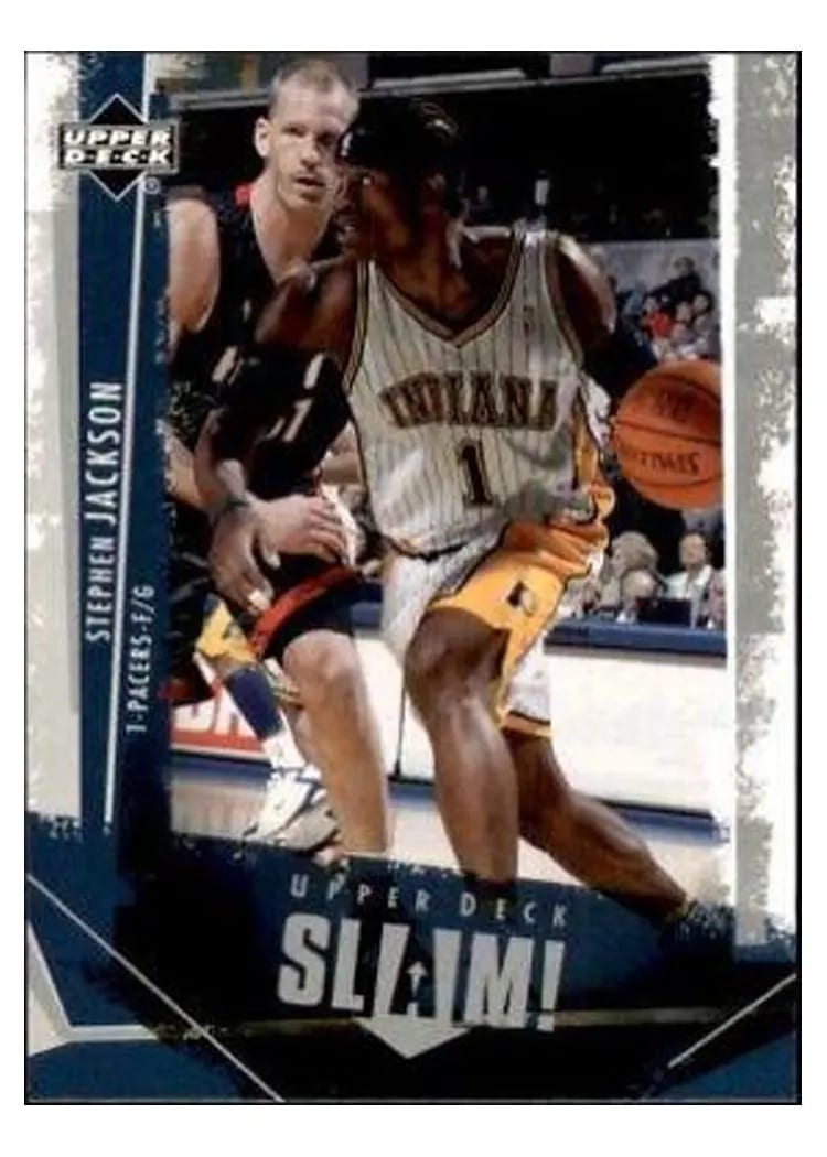 2005 Upper Deck Slam Stephen Jackson #32 card