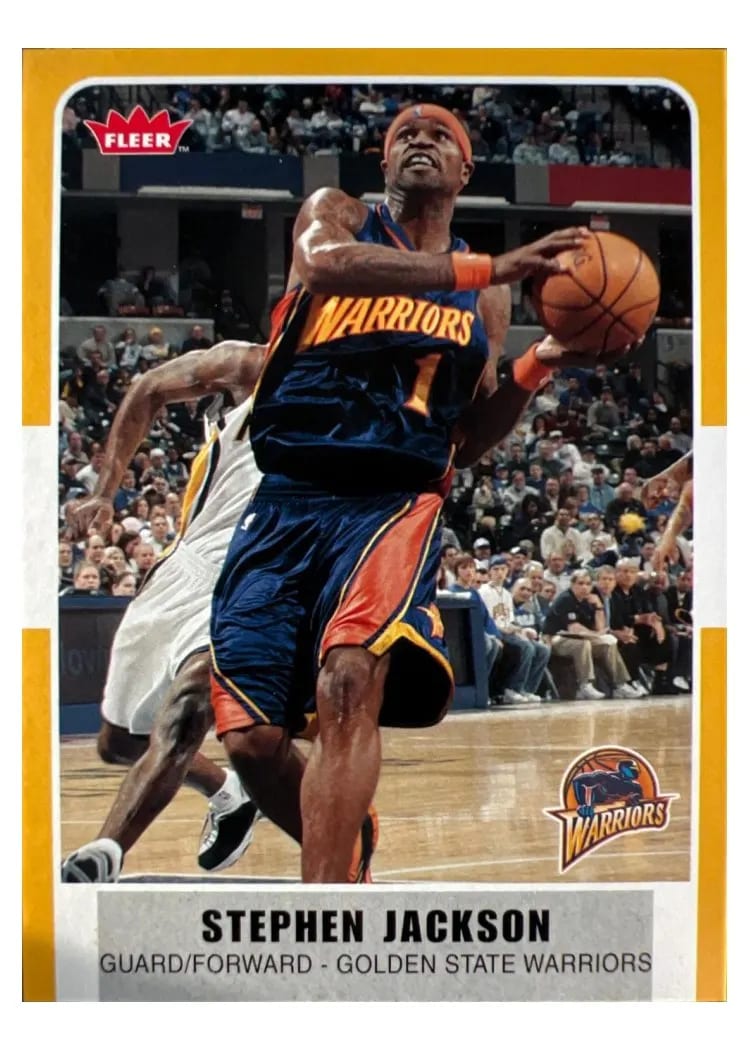2007 Fleer Stephen Jackson #149 card