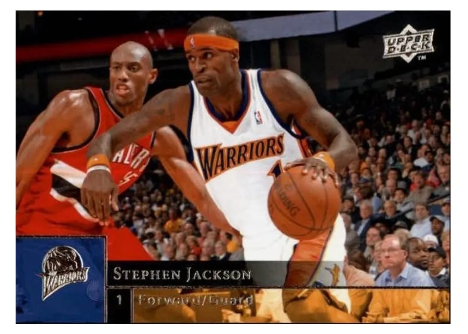 2009 Upper Deck Stephen Jackson #54 card