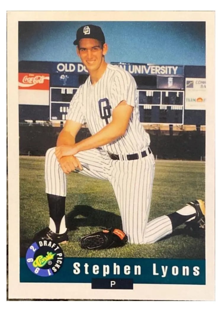 1992 Classic Draft Picks Stephen Lyons #78 card