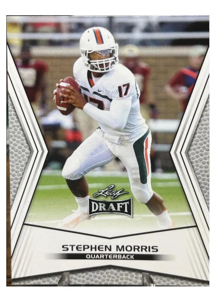 2014 Leaf Draft Stephen Morris #53 card