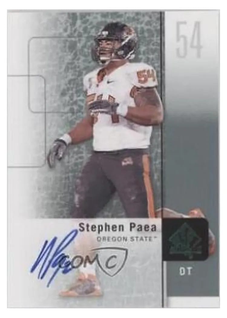 2011 SP Authentic Stephen Paea #83 card