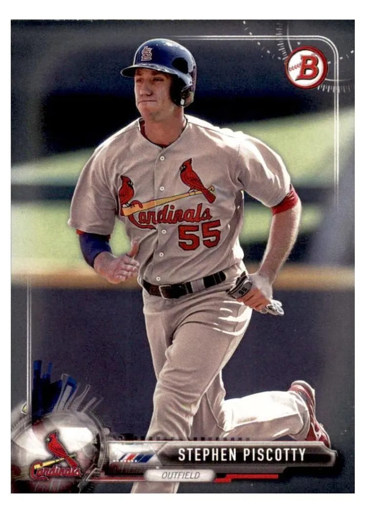 2017 Bowman Base Set Stephen Piscotty #13 card