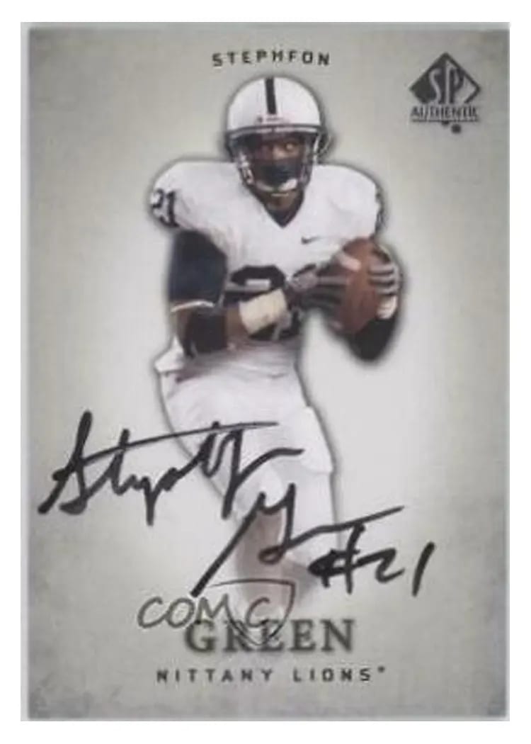2012 SP Authentic Stephfon Green Autograph #88