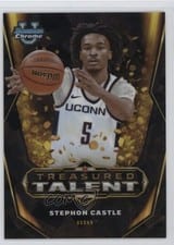 2023-24 Bowman University Chrome Sapphire Treasured Talent Stephon Castle #TT-9 card