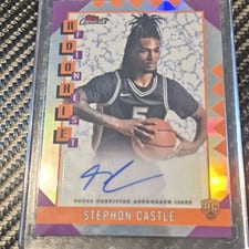 2024-25 Finest Rookie Finest Autographs Stephon Castle #RFA-SC