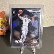 2024-25 Panini Mosaic Epic Performers Stephon Castle #15 card