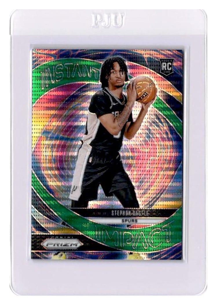 2024-25 Panini Prizm Instant Impact Stephon Castle #4 card