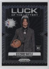 2024-25 Panini Prizm Luck of the Lottery Stephon Castle #12 card