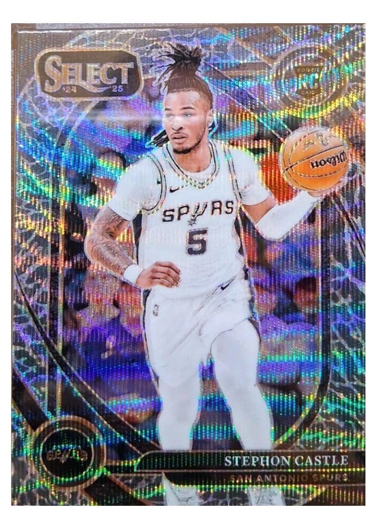 2024-25 Panini Select Base Set Stephon Castle #292 card