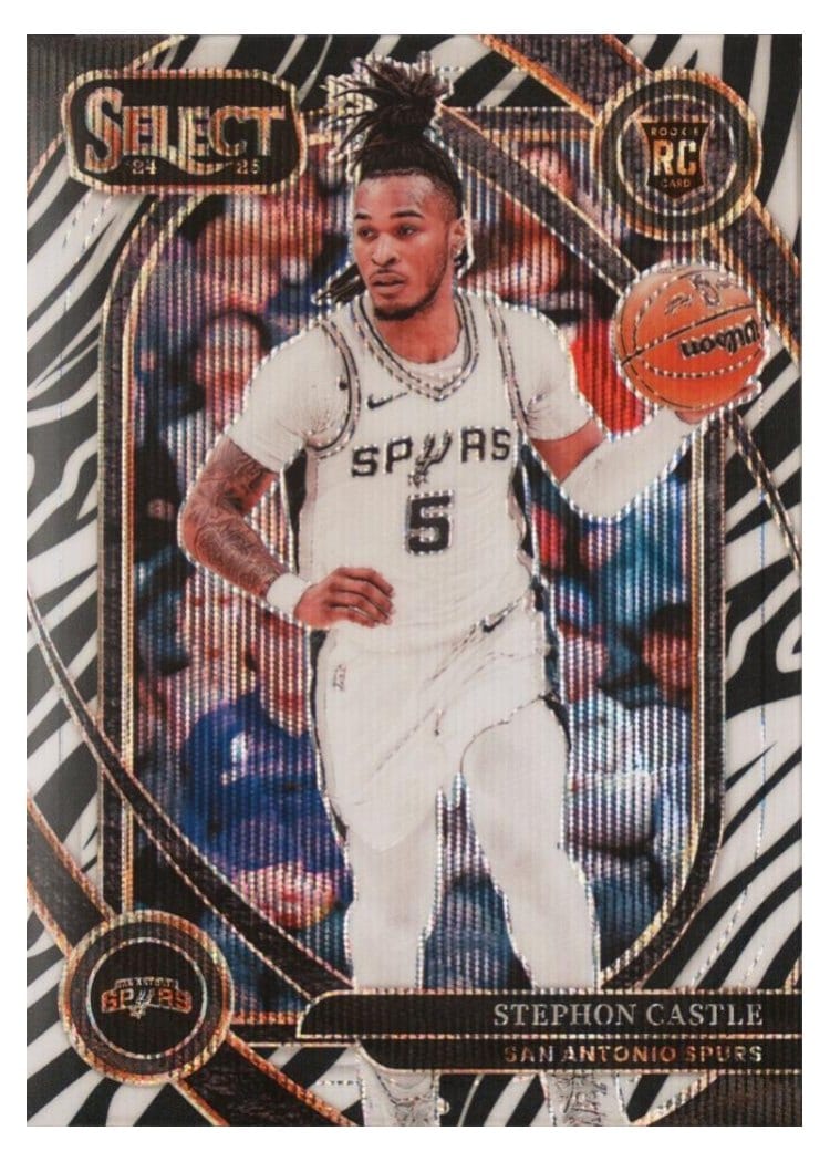 2024-25 Panini Select Base Set Stephon Castle #292 card