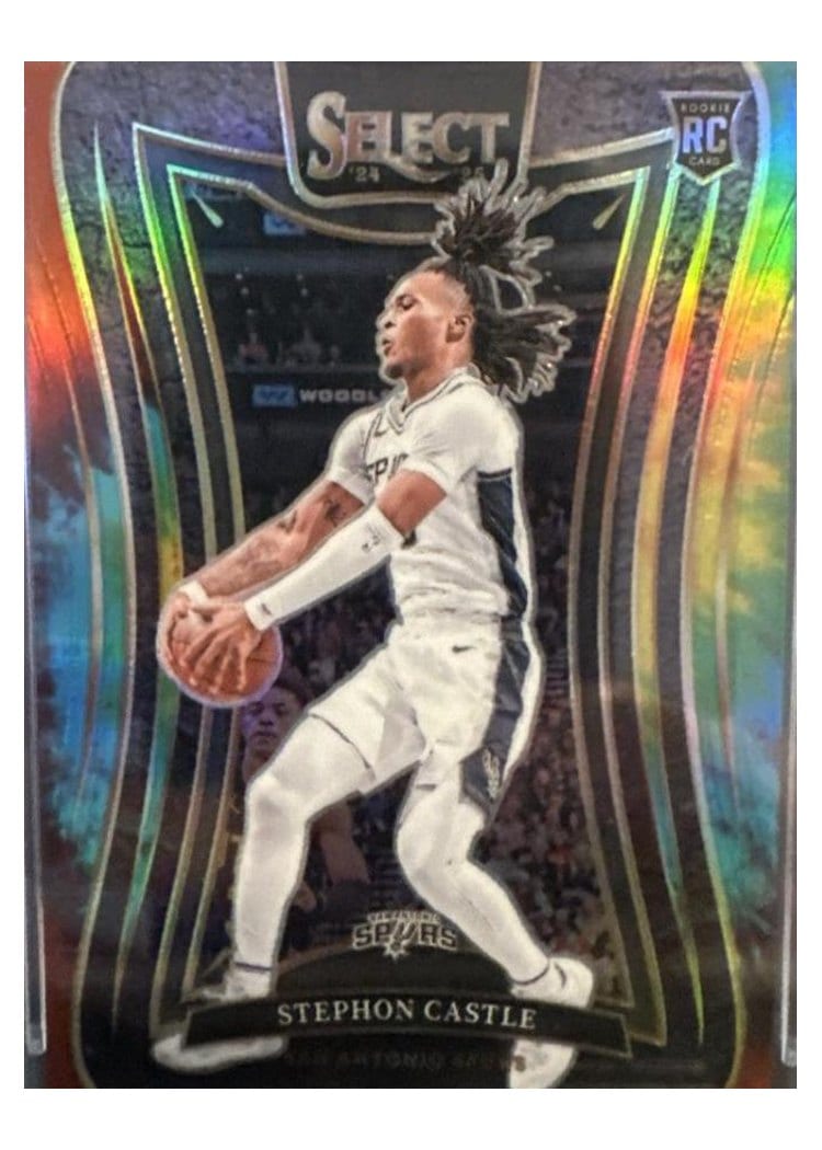 2024-25 Panini Select Base Set Stephon Castle #388 card