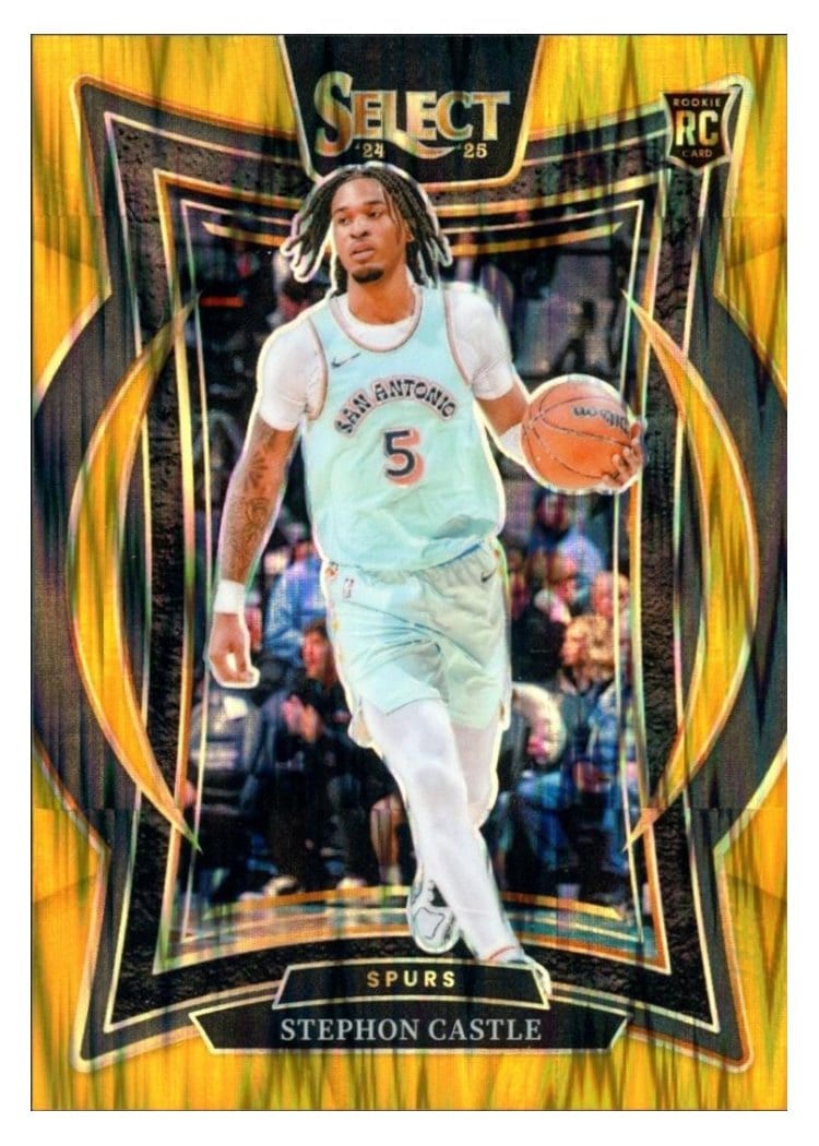 2024-25 Panini Select Base Set Stephon Castle #72 card