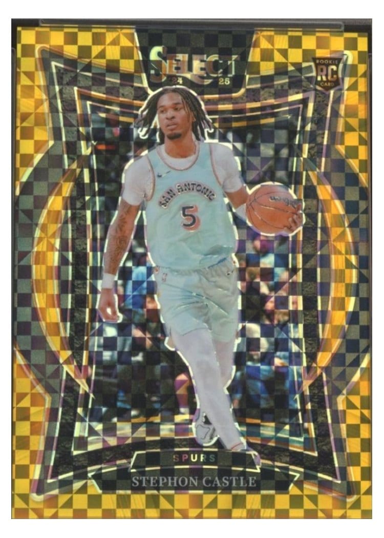 2024-25 Panini Select Base Set Stephon Castle #72 card