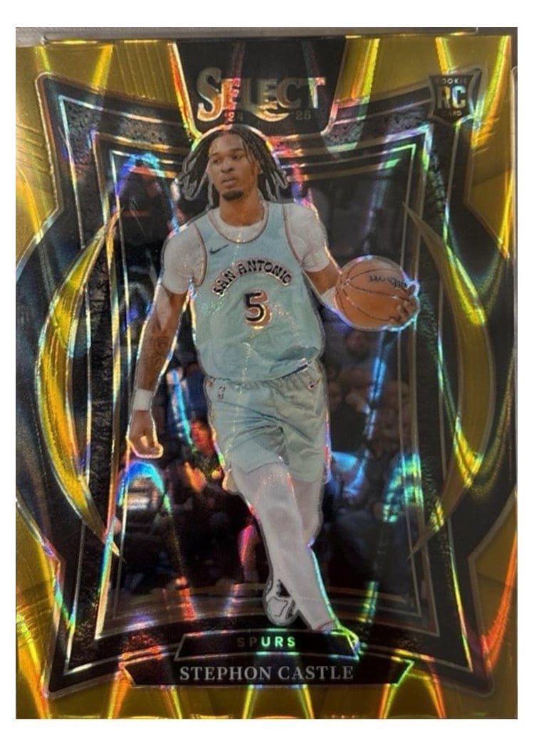 2024-25 Panini Select Base Set Stephon Castle #72 card