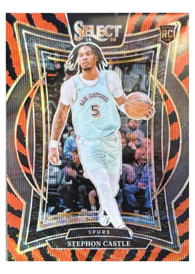 2024-25 Panini Select Base Set Stephon Castle #72 card