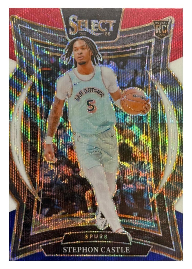 2024-25 Panini Select Base Set Stephon Castle #72 card