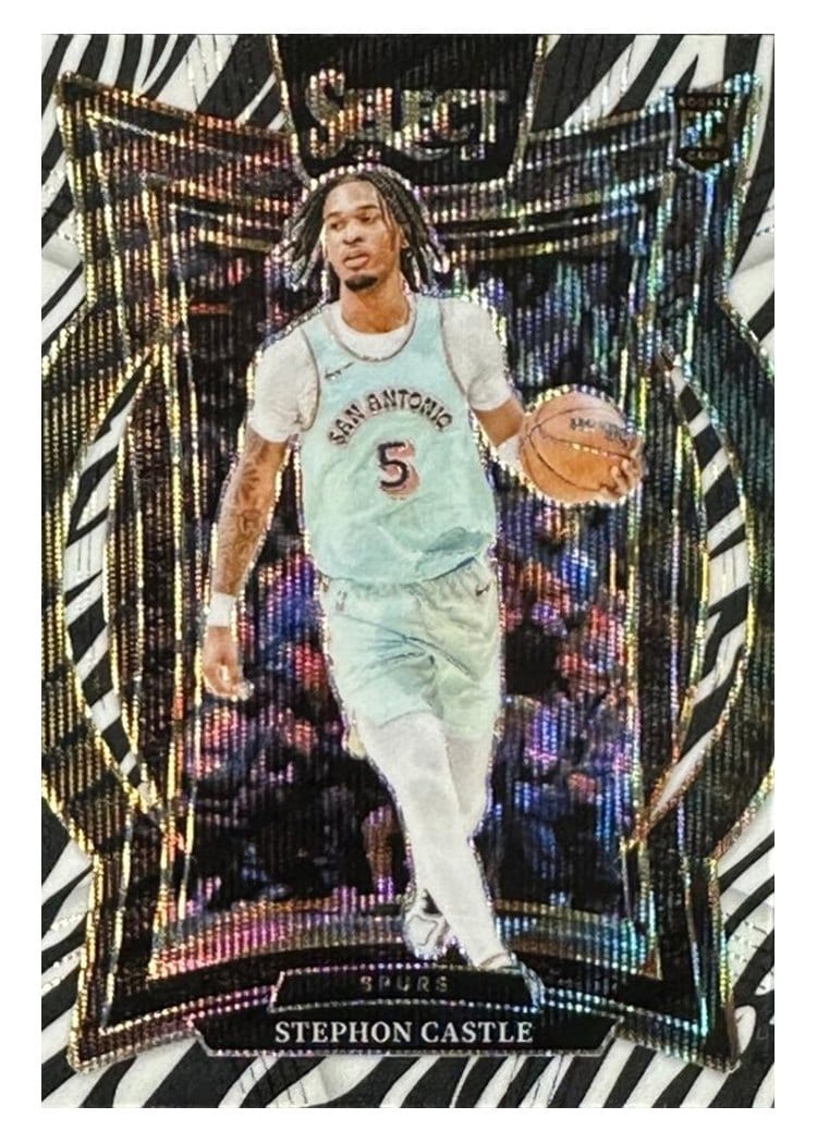 2024-25 Panini Select Base Set Stephon Castle #72 card