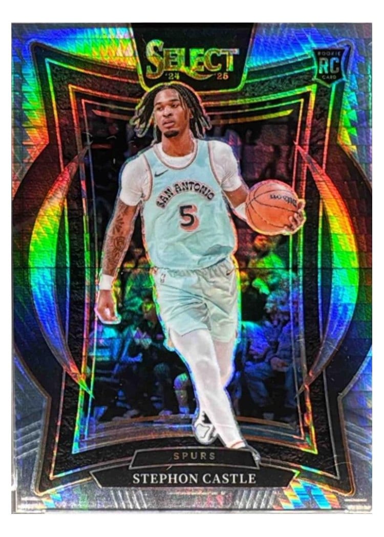 2024-25 Panini Select Base Set Stephon Castle #72 card