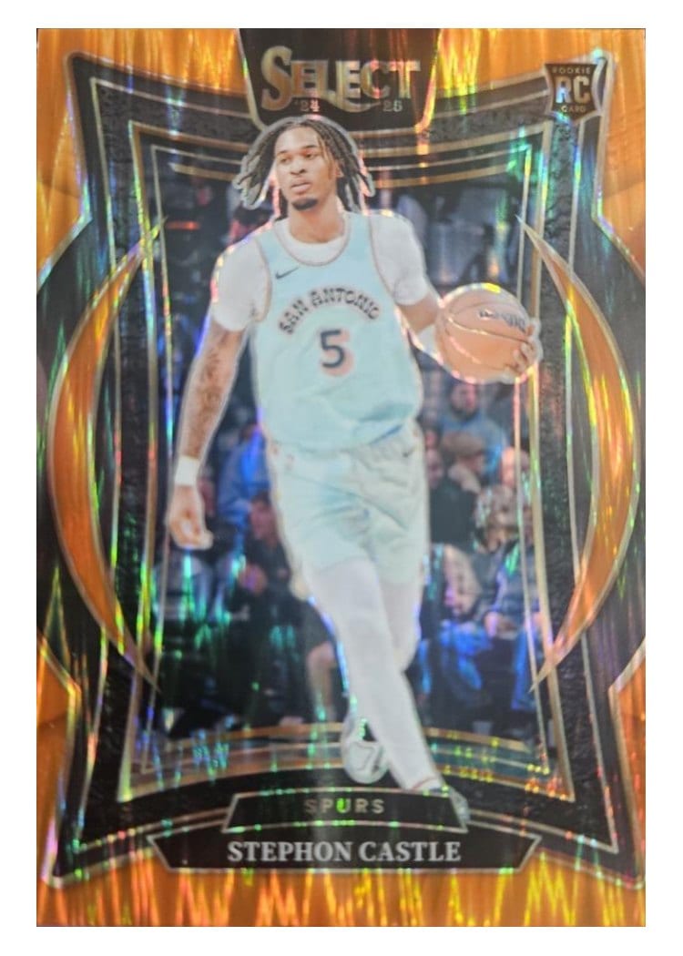 2024-25 Panini Select Base Set Stephon Castle #72 card
