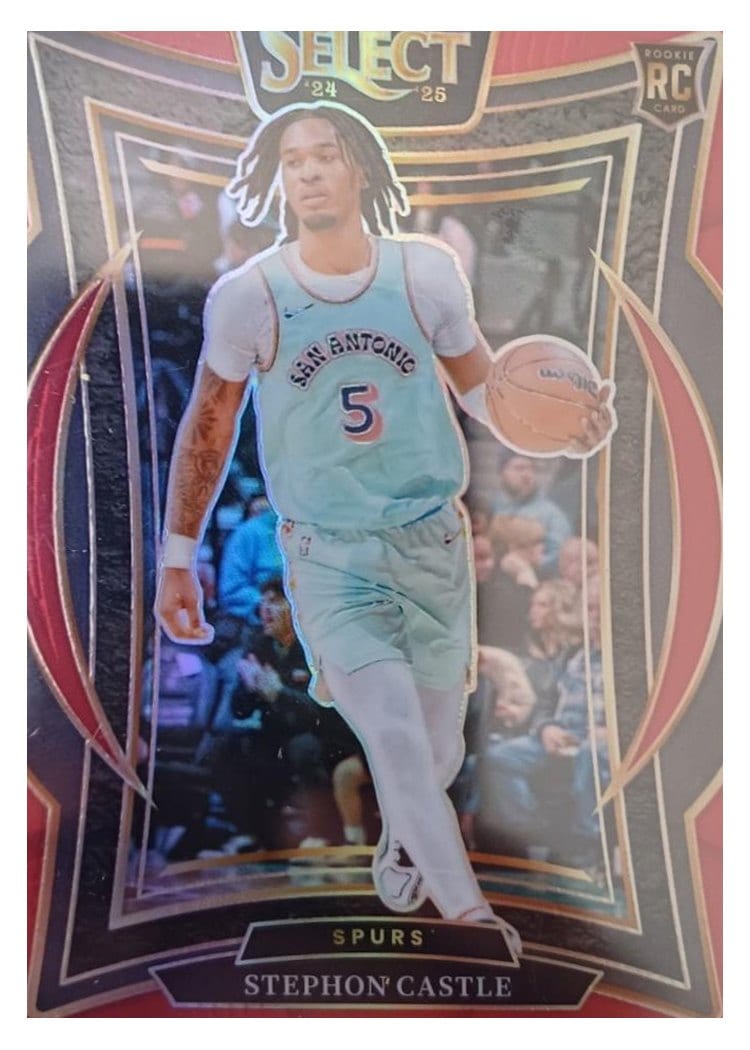 2024-25 Panini Select Base Set Stephon Castle #72 card