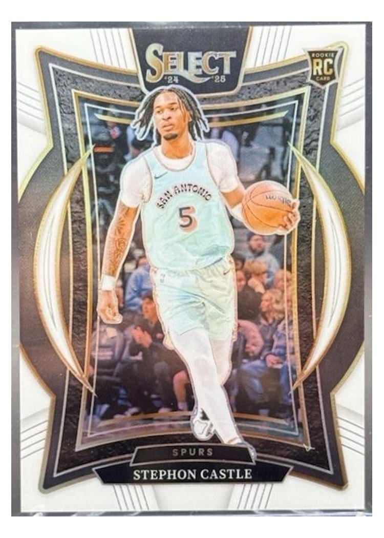 2024-25 Panini Select Base Set Stephon Castle #72 card