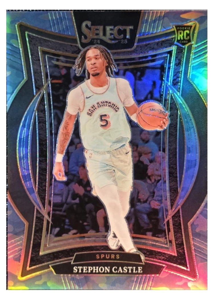 2024-25 Panini Select Base Set Stephon Castle #72 card