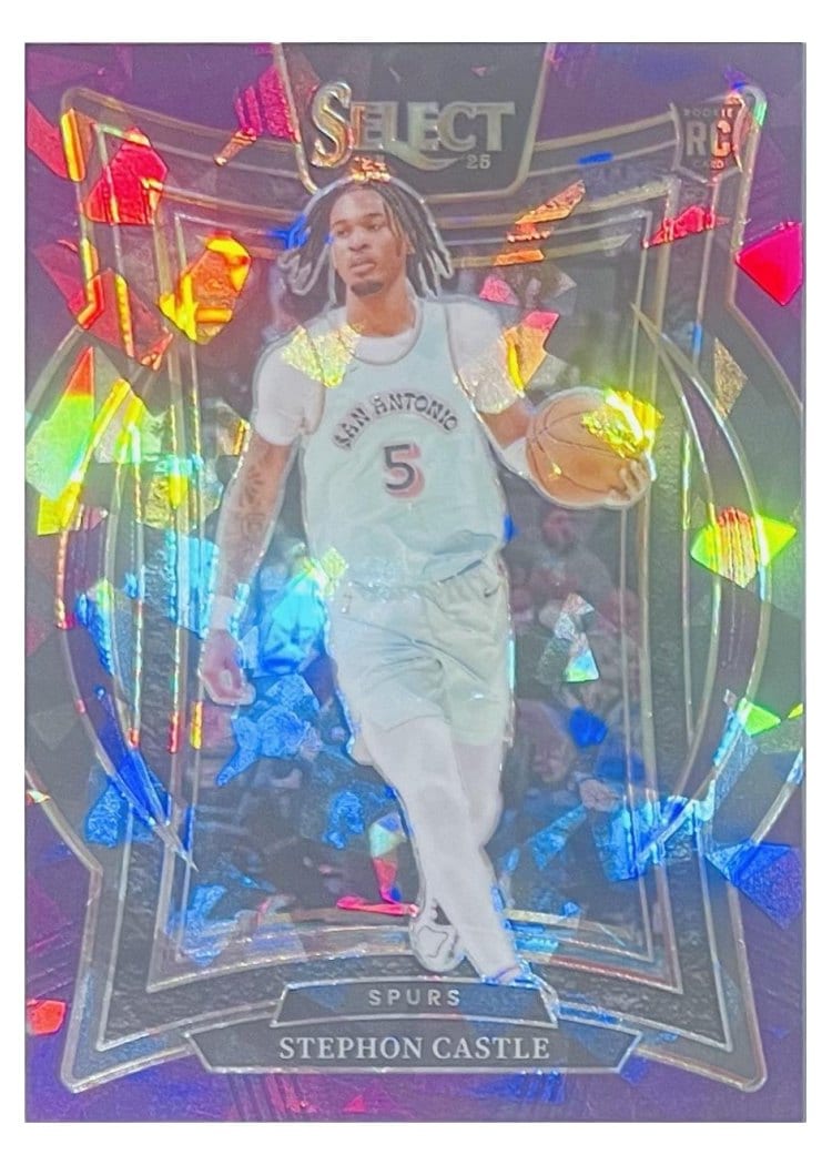 2024-25 Panini Select Base Set Stephon Castle #72 card