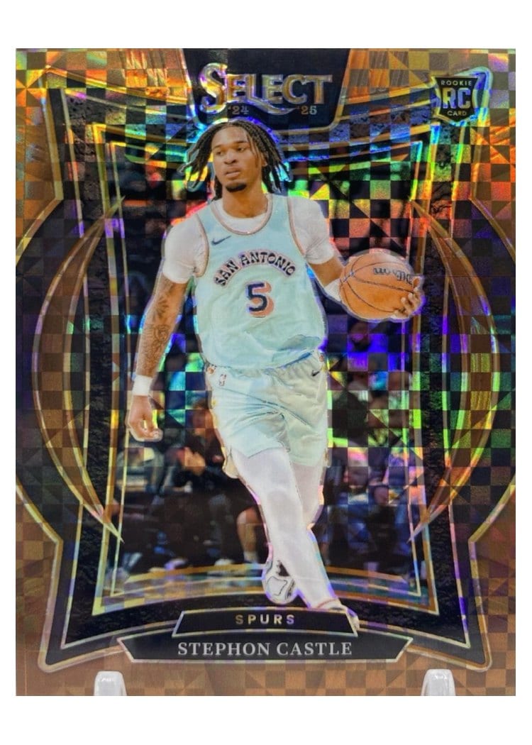 2024-25 Panini Select Base Set Stephon Castle #72 card