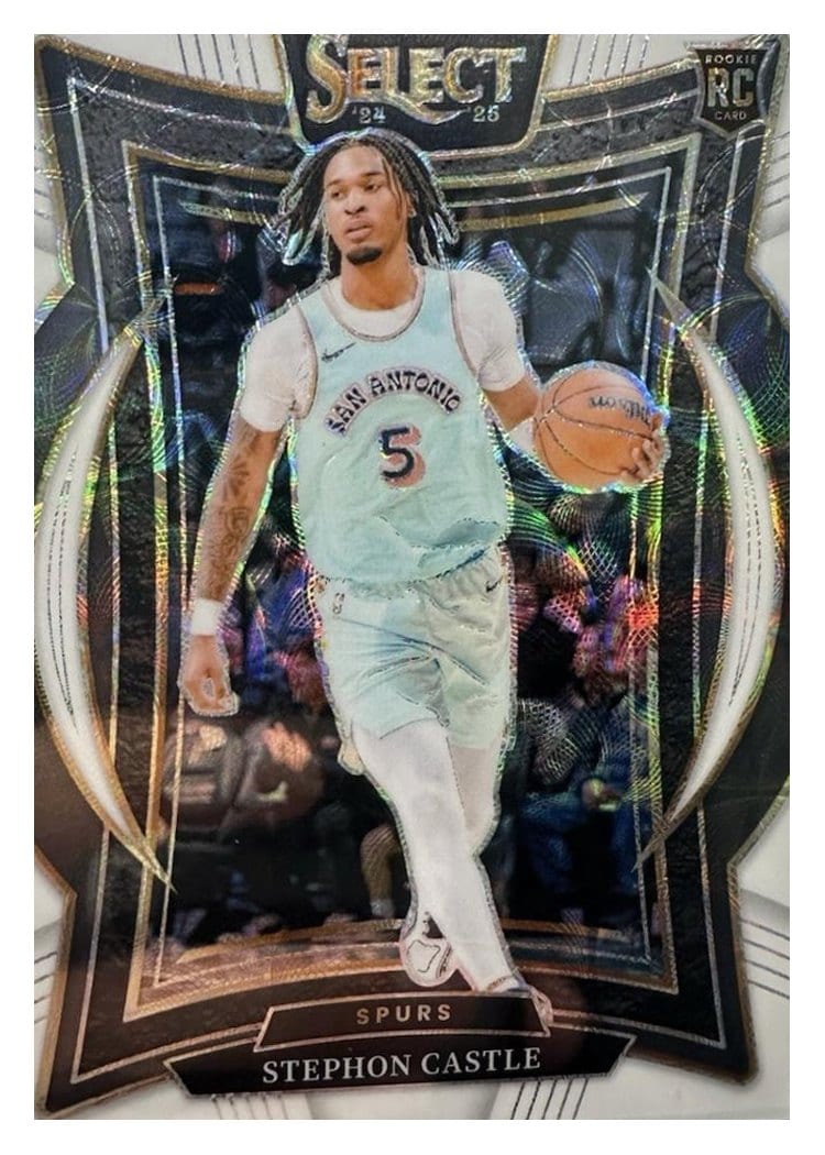 2024-25 Panini Select Base Set Stephon Castle #72 card