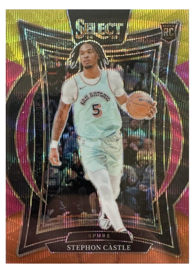 2024-25 Panini Select Base Set Stephon Castle #72 card