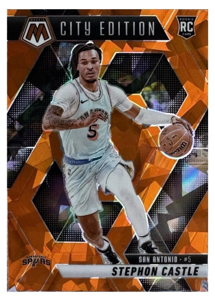 2024 Panini Mosaic Stephon Castle #290 card