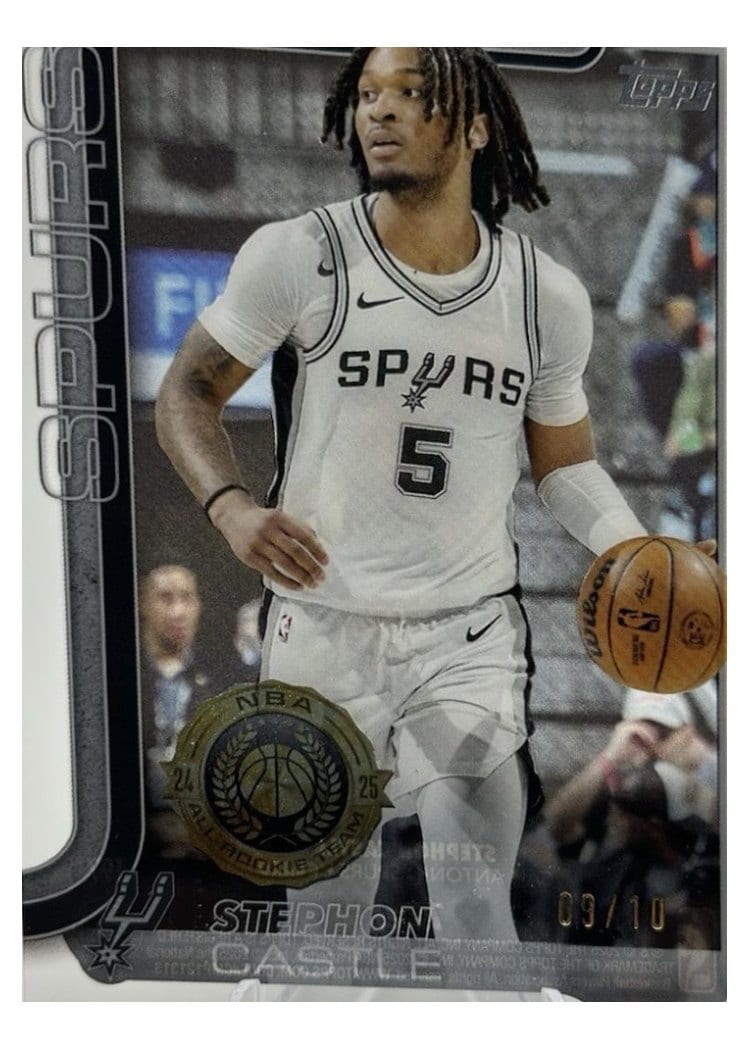 2025-26 Topps Base Set Stephon Castle #197 card