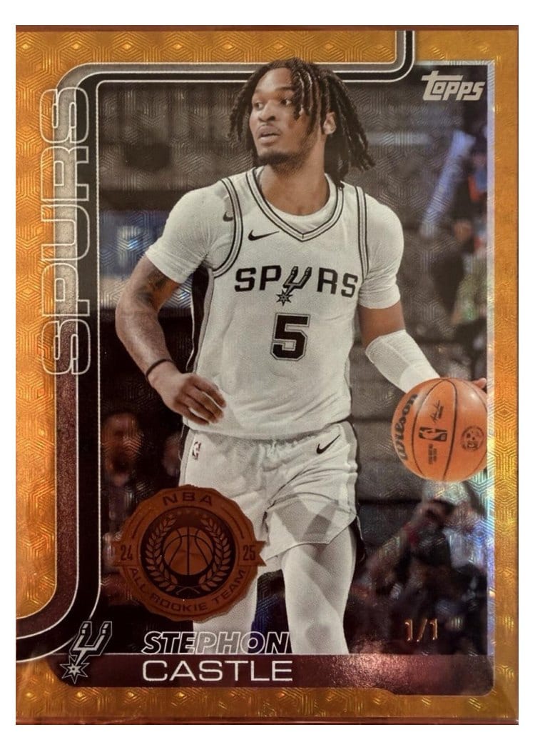 2025-26 Topps Base Set Stephon Castle #197 card