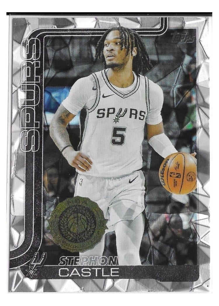 2025-26 Topps Base Set Stephon Castle #197 card