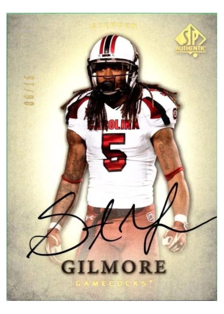 2012 SP Authentic Stephon Gilmore #4 card