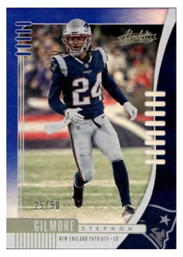 2019 Panini Absolute Base Set Stephon Gilmore #3 card