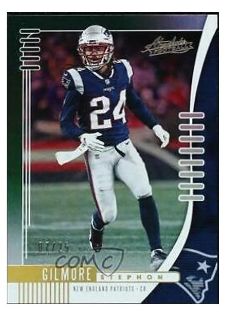 2019 Panini Absolute Base Set Stephon Gilmore #3 card
