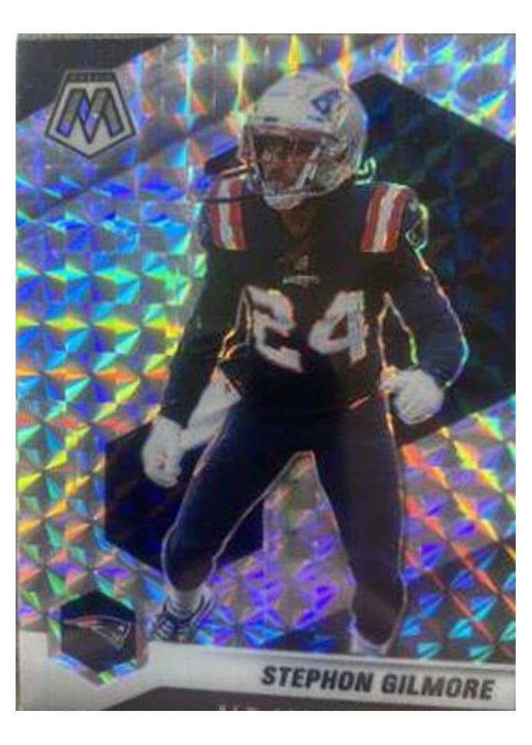 2021 Panini Mosaic Base Set Stephon Gilmore #140 card