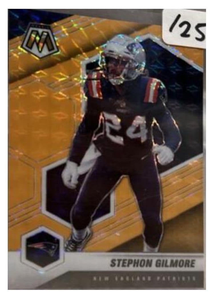2021 Panini Mosaic Base Set Stephon Gilmore #140 card