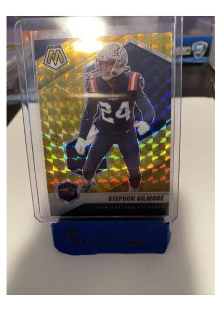 2021 Panini Mosaic Base Set Stephon Gilmore #140 card