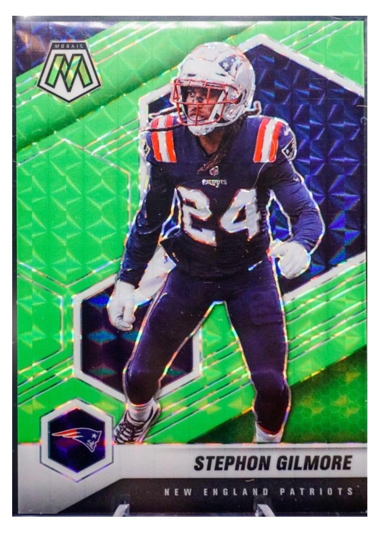 2021 Panini Mosaic Base Set Stephon Gilmore #140 card
