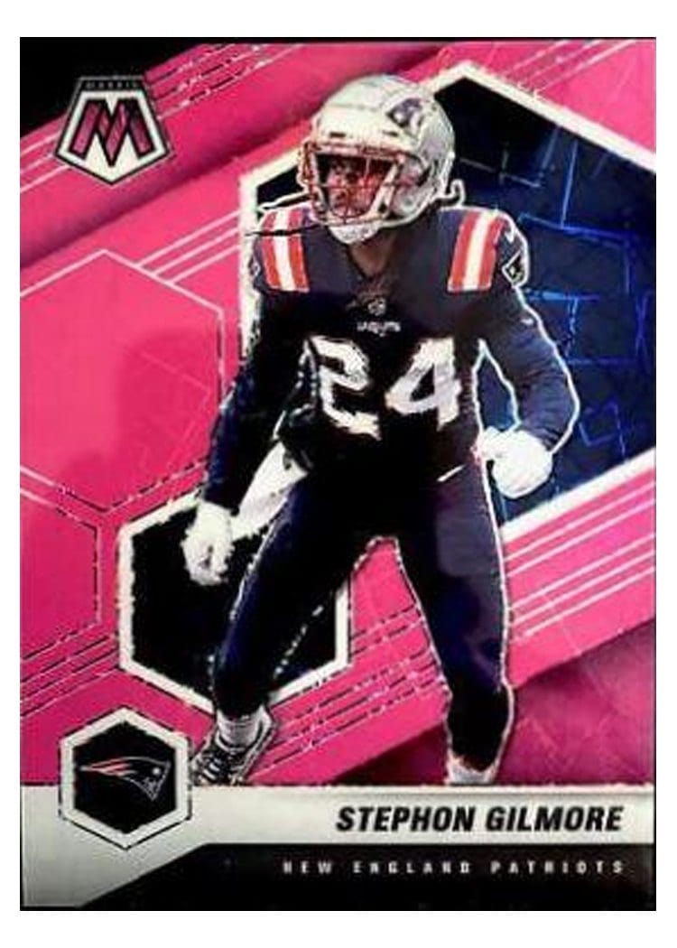 2021 Panini Mosaic Base Set Stephon Gilmore #140 card